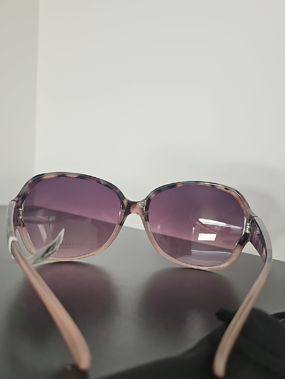 NWT- Vince Camuto Oversized Sunglasses with Purple Gradient Lenses - Picture 4 of 4